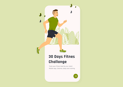 UI Design mobile apps Healty app apps branding challange design green healty mobile runner ui ui ux uidesign uiux ux uxdesign