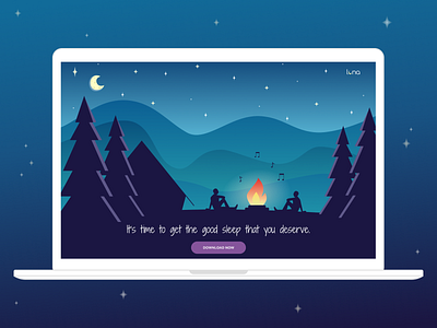 Landing Page branding design illustration ui ux web