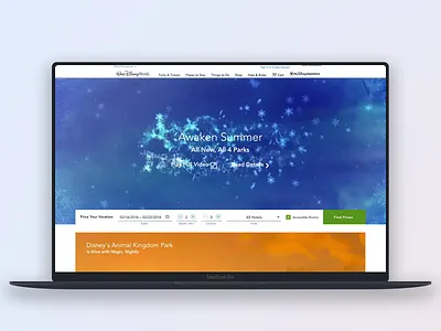 Disney World Homepage design disney disney world disneyland homepage homepage ui media player prototype redesign responsive shipped ui ui design uiux user experience ux ux ui video web web design