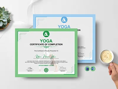 Yoga Certificate Template printable certificate template yoga certificate template yoga certificate template