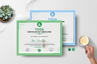 Yoga Certificate Template printable certificate template yoga certificate template yoga certificate template
