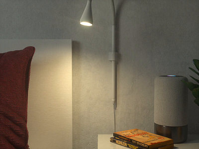 Grab a book 3d 3d art 3d modeling animation apple books bradbury c4d cinema4d hard surface modeling heinlein homepod ikea light loop minimalist octane octanerender realism