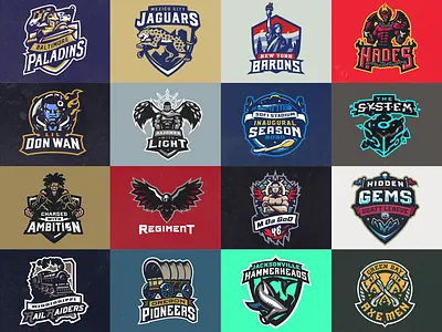Mascot Logo Collection 2020 2020 trend branding design esports esportslogo illustration logo mascot mascot design mascot logo vector