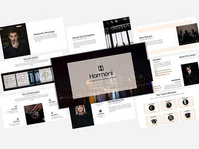 Harmoni - Creative Business PowerPoint Template advertisement advertisements business corporate ecommerce enterpreneur enterprise powerpoint presentation powerpoint template presentation