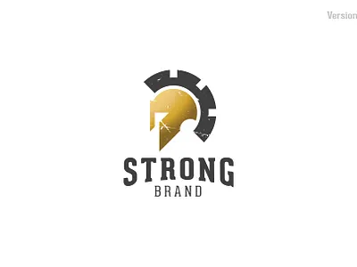 Spartan Logo (4 versions included) brand branding golden helmet vector golden spartan illustration logo logo design logodesign spartan gear spartan helmet spartan illustration spartan logo spartan logo for sale spartan logo template spartan vector warrior logo