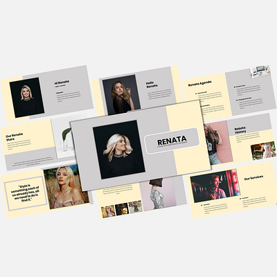 Renata - Creative Business PowerPoint Template advertisement advertisements business corporate ecommerce enterpreneur enterprise powerpoint presentation powerpoint template presentation