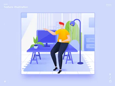 Texture illustration branding design illustration ui