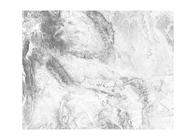 Wyoming - Black and white map illustration landscape map minimal mountain nature poster relief topographic topography united states united states of america usa white wyoming