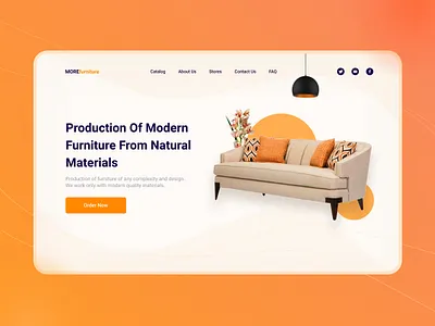 Furniture online store - Web design furniture design furniture shop furniture store furniture website ui ui design user interface user interface ui ux ux design webdesign website concept website design website template