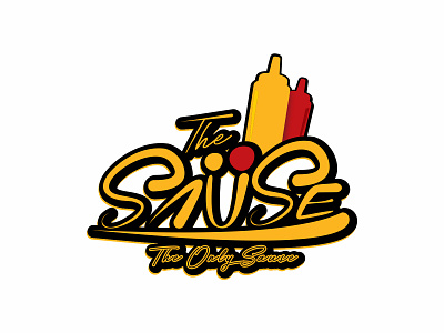 The Sause 1 branding design food logo sause vector