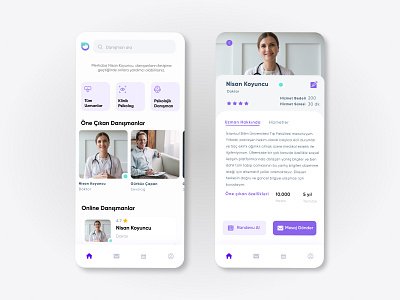 DanışanApp UI/UX Redesign app app design application design figma freelance freelancer graphic design illustrator mobile app ui ui ux ui design uidesign uiux ux ux ui ux design uxdesign uxui