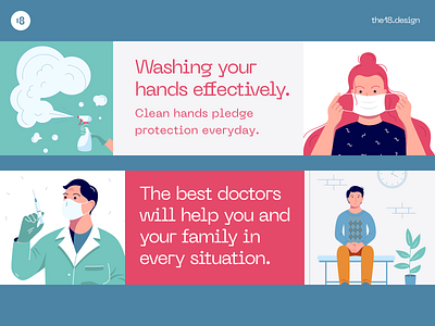 Medicine Illustrations 18design character clean clean ui corona doctor download hospital illustraion mask medical medicine minimalism purchase uidesign vector