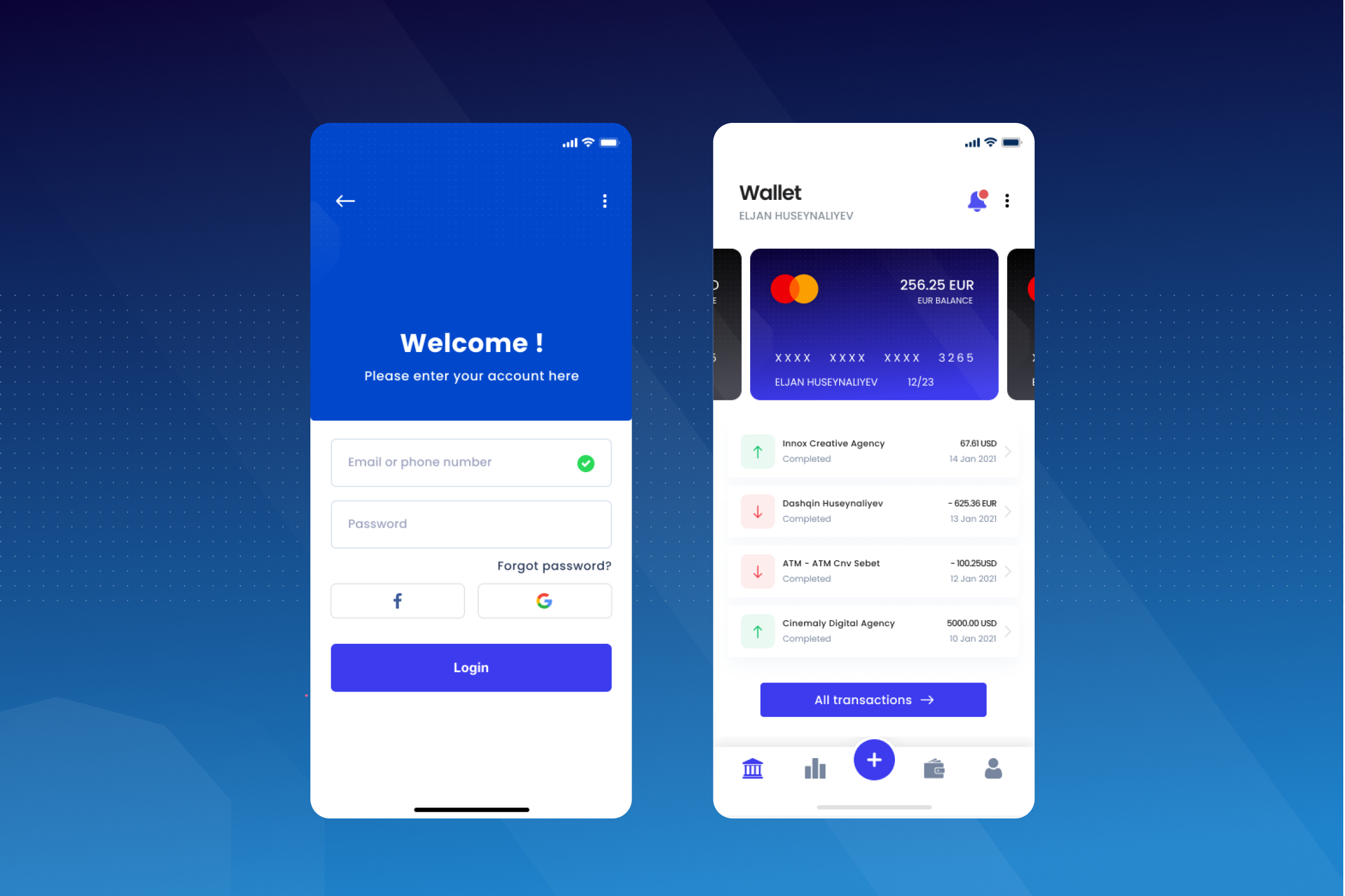 Example of Mobile App Design
