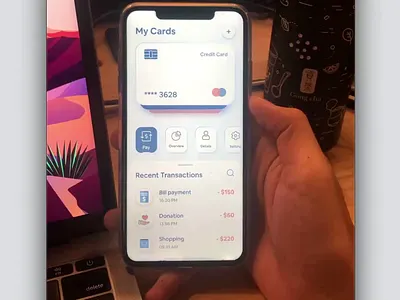 E-Wallet payment - Prototype animation app card design e wallet mobile motion payment principle protopie prototype transfer ui