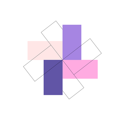 Rectangles and Rectangles by Nishant Saini branding design dribbble best shot good design illustration immersive interaction minimal pink purple receipt rectangle rectangles redesign responsive retro shape elements shapes ui vector