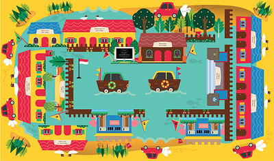 Vector Illustration adobe illustrator animation city illustration school vector vector illustration