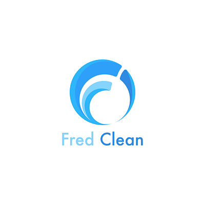 fred clean affinity designer affinitydesigner branding clean cleaner design design art designer designer logo logo vector