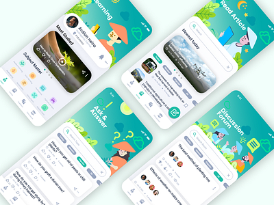 Farmer Space app design agriculture app design farmer start up ui ux