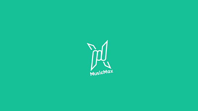 MusicMax Modern Music Logo branding concept daily dailylogochallenge design graphic design icon illustrator logo logo design logo designer logo mark logo type logotype m letter logo minimal minimalist minimalist logo modern music