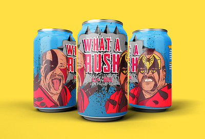 Legion of Doom beers branding design illustration typography