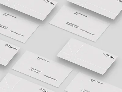 Graam Identity branding design digital exchange finance logotype modern silver