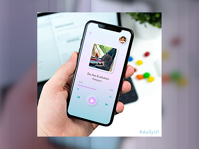 Daily UI 009 dailyui dailyui 009 dailyuichallenge designer portugal music app player ui