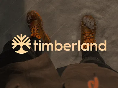 Timberland Redesign Concept boots brand branding concept design identity initial lines logo mark redesign redesign concept shoes simple snowflake symbol timberland tree