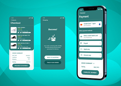 Payment Checkout UI app design cart checkout credit card credit card checkout design mobile mobile app mobile ui ui ui design ux ux design