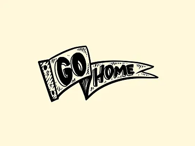 Go Home art covid design digital illustration illustration procreate psa