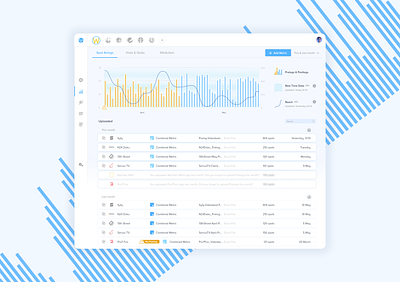 Videobeat Dashboard back office complex dashboard dashboard design design diagrams graphs ui ux vector web app web app design web application web application design