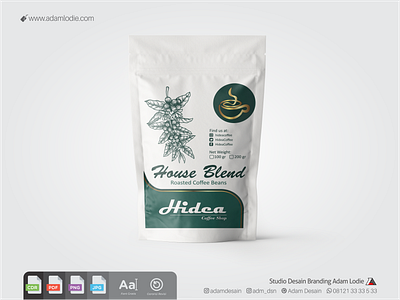 Desain Kemasan Kopi | Standing Pouch Design branding design packaging packaging design