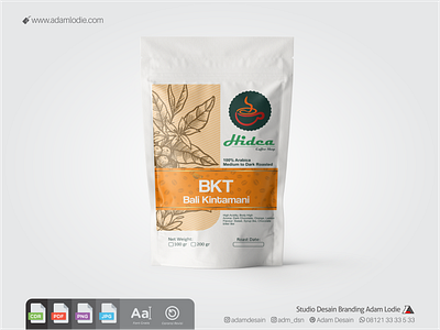 Desain Kemasan Kopi | Standing Pouch Design branding coffee design coffee shop design logo packaging packaging design