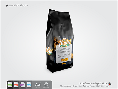 Desain Kemasan Bahan Makanan | Food packaging Design branding corel draw design illustration indonesian food logo packaging packaging design vector