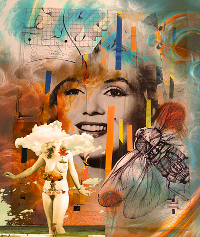 Marylyn collage digital