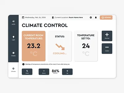 Office smart controller crm design interface ui uiux ux web webdesign webpage website
