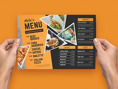 Restaurant Menu Design food flyer design food menu design menu design menu design template restaurant menu design