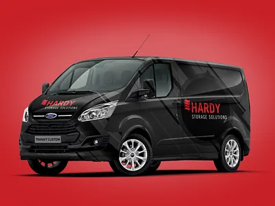 Hardy Storage Solution branding design logo typography vector