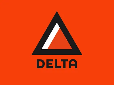 Geometric Logo dailylogo dailylogochallenge delta logo minimalist triangle vector
