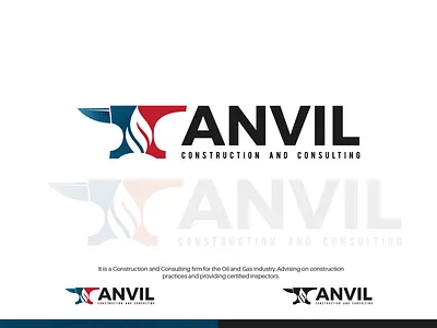 Anvil Logo anvil logo branding business logo creative logo design logo logo design logodesign modern logo