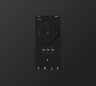 Daily UI 014 : Countdown Timer countdowntimer daily 100 challenge daily ui daily ui 014 dailyui dailyuichallenge dark theme dark theme ui darkmode design neomorphism neumorphism timer ui