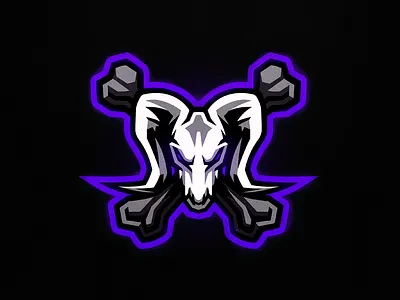 Cow Skull Mascot Logo angry art bone branding cow design e sports icon illustration logo mascot mascot logo skull skull and crossbones vector west