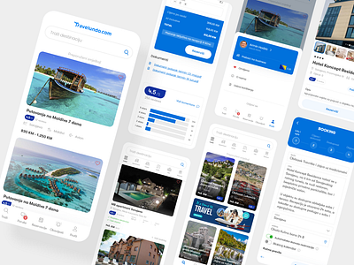 Travelundo mobile booking APP UI app booking clean design interface mobile mobile app modern reservation travelundo ui ux