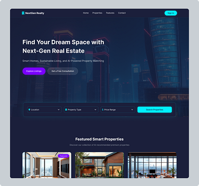 AI-Powered Real Estate Platform real estate insights