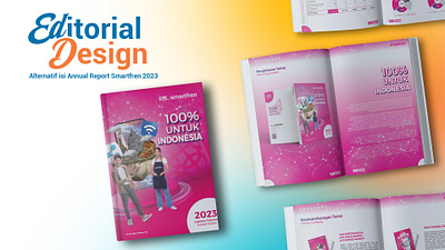 Cover isi Annual Report art artwork design graphic design