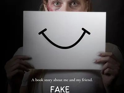 Fake Friend graphic design
