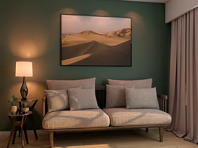 Living Room Scenes Mockup frame horizontal house indoor living livingroom mockup mockup design photo photography photoshop picture poster vertical