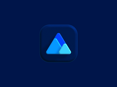 3D Denali Logo 3d 3d art branding logo render