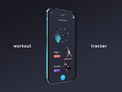 Workout Tracker app app concept apple design illustration mobile redesign tracker ui workout app workouts