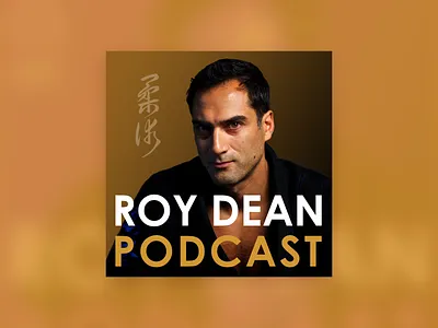 Roy Dean Podcast Cover Art branding cover art cover design flat graphic design music art podcast podcast art
