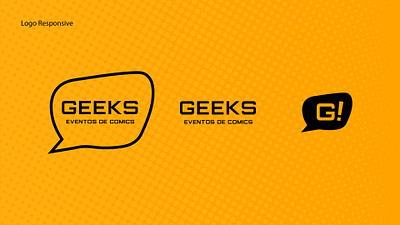 Logo Responsive GEEKS branding design illustration logo vector